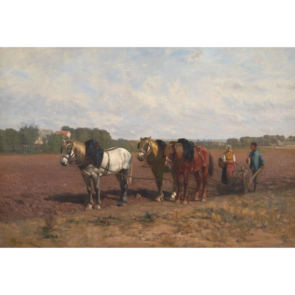 John Henry Dolph comparable auction result: john henry dolph 1835 1903 untitled farm scene