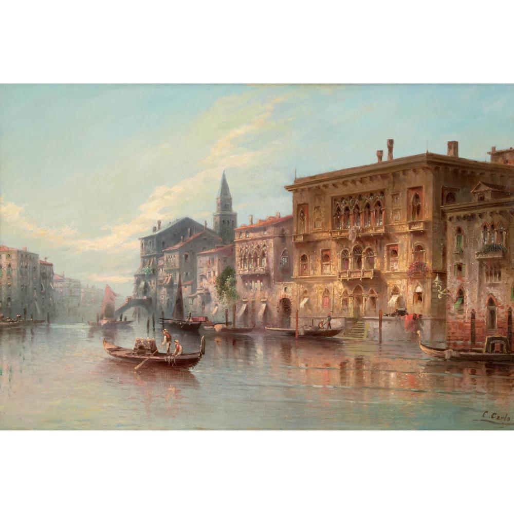 Karl Kaufmann comparable auction result: karl kaufmann 1843 1905 venetian scene