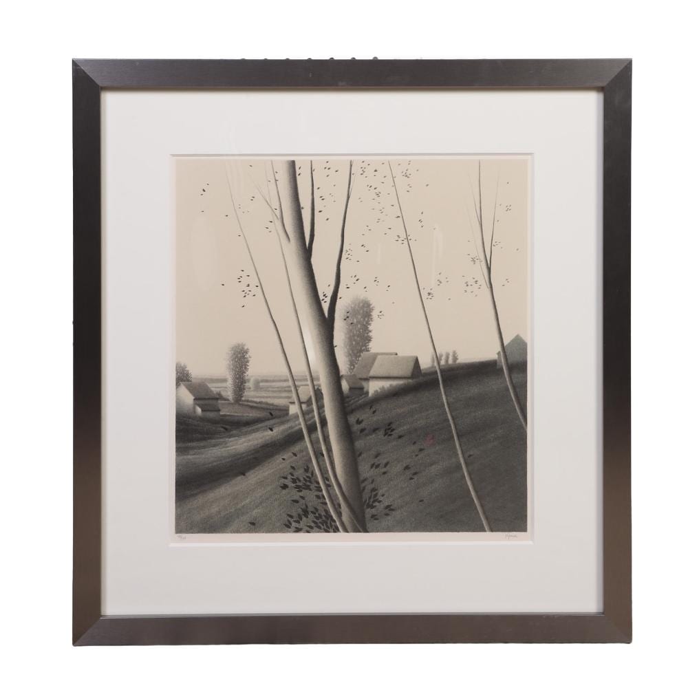 robert kipniss american 20th c upstate mezzotint image height 17 1 2 in image width 15 3 4 in framed height 25 1 2 in framed width 25 in framed depth 1 1 4 in · Bunch Auctions · 2026-06-09 Robert Kipniss comparable auction result: robert kipniss american 20th c upstate mezzotint image height 17 1 2 in image width 15 3 4 in framed height 25 1 2 in framed width 25 in framed depth 1 1 4 in