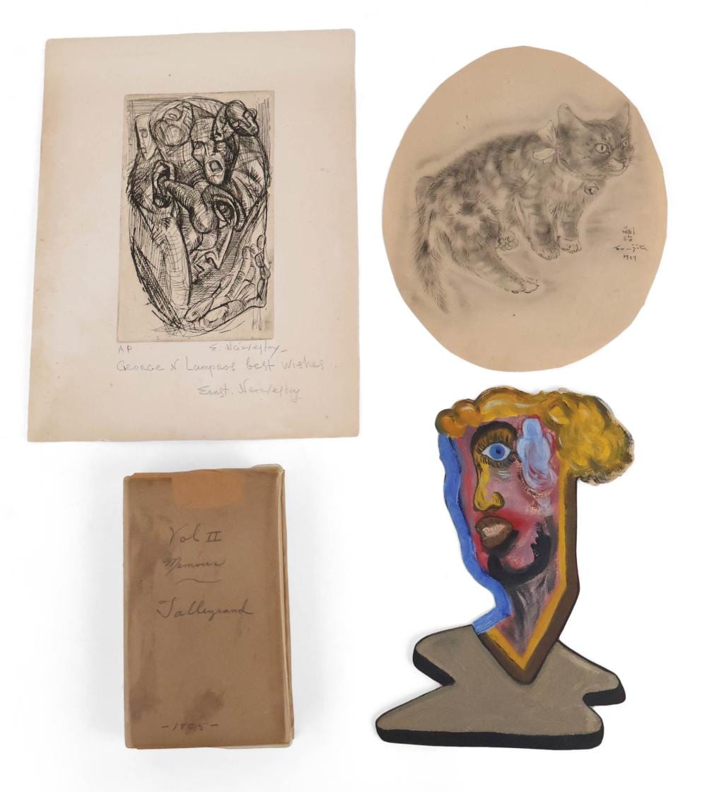Ernst Neizvestny comparable auction result: ernst neizvestny 1925 2016 abstract portrait artist s proof