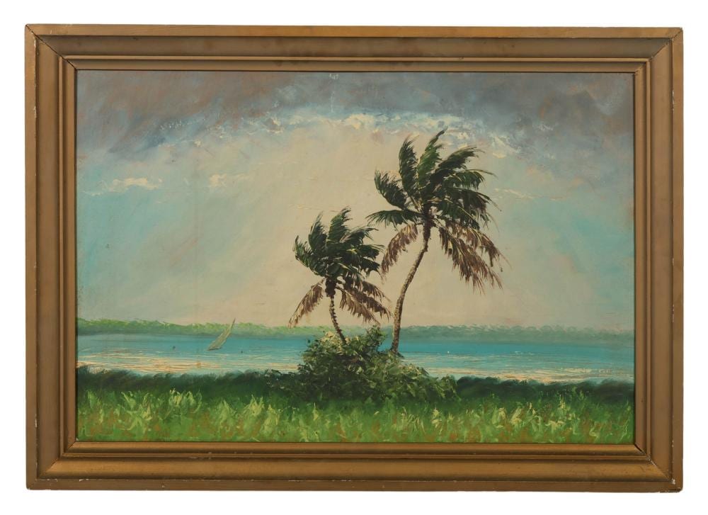 Livingston Roberts comparable auction result: livingston roberts 1941 2004 highwayman painting