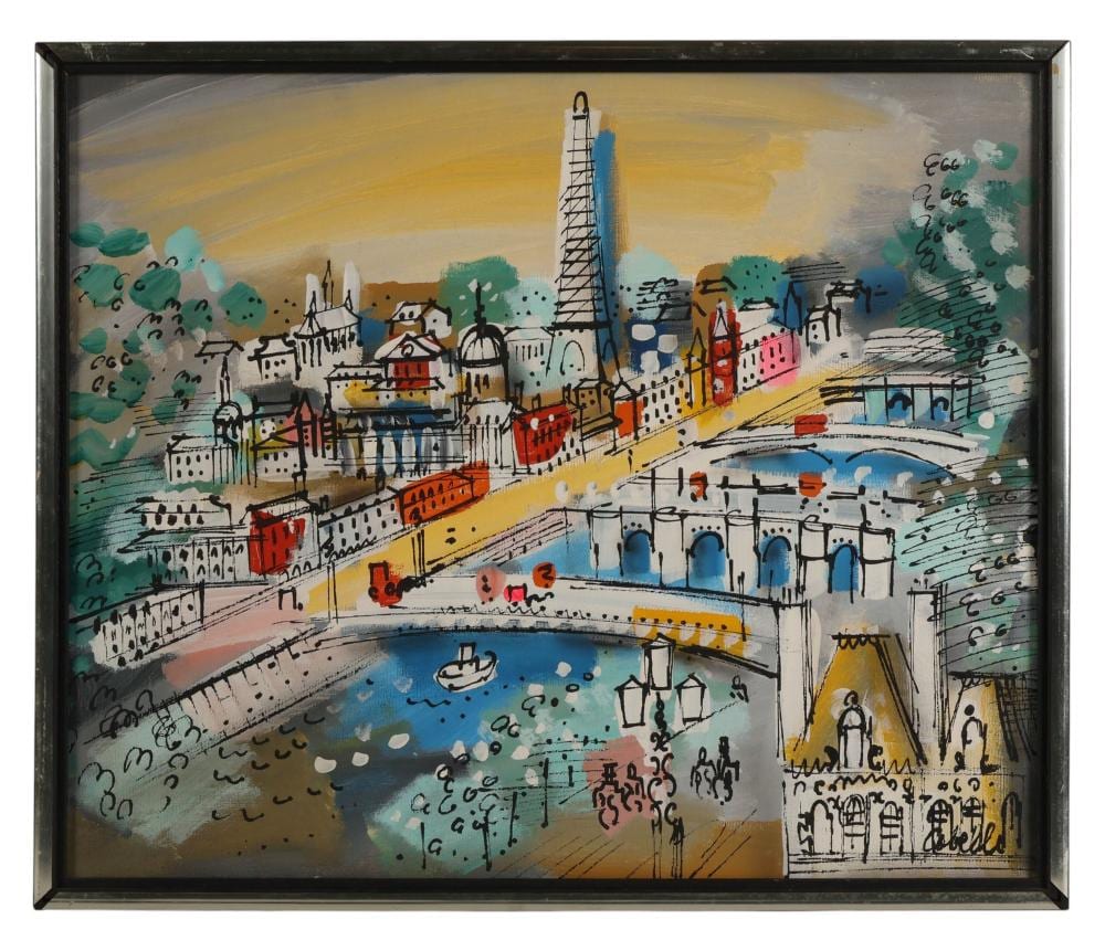 charles cobelle 1902 1988 eiffel tower painting · Hill Auction Gallery · 2026-06-17 Charles Cobelle comparable auction result: charles cobelle 1902 1988 eiffel tower painting