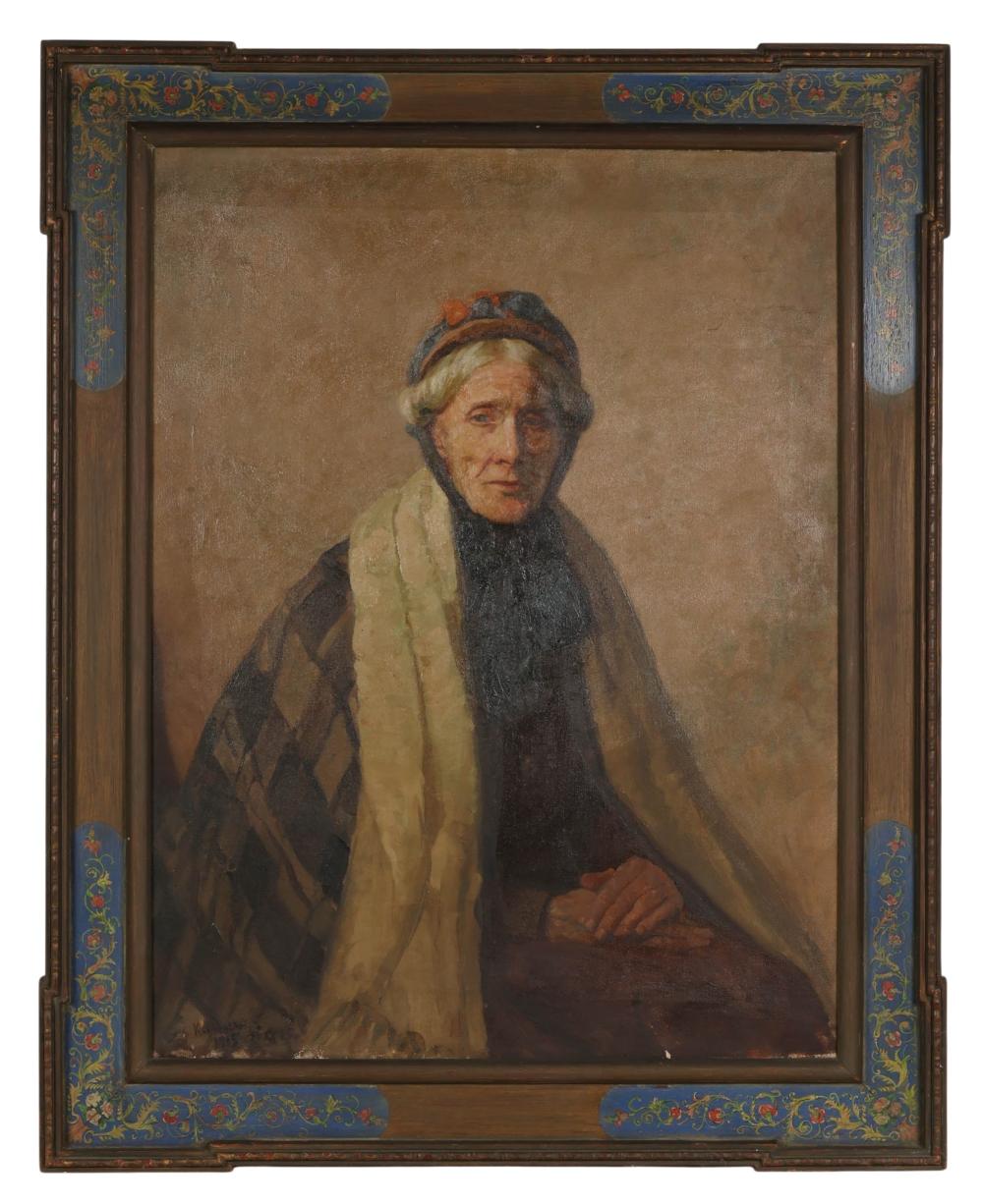 Louis Kronberg comparable auction result: louis kronberg 1872 1965 sitter portrait painting