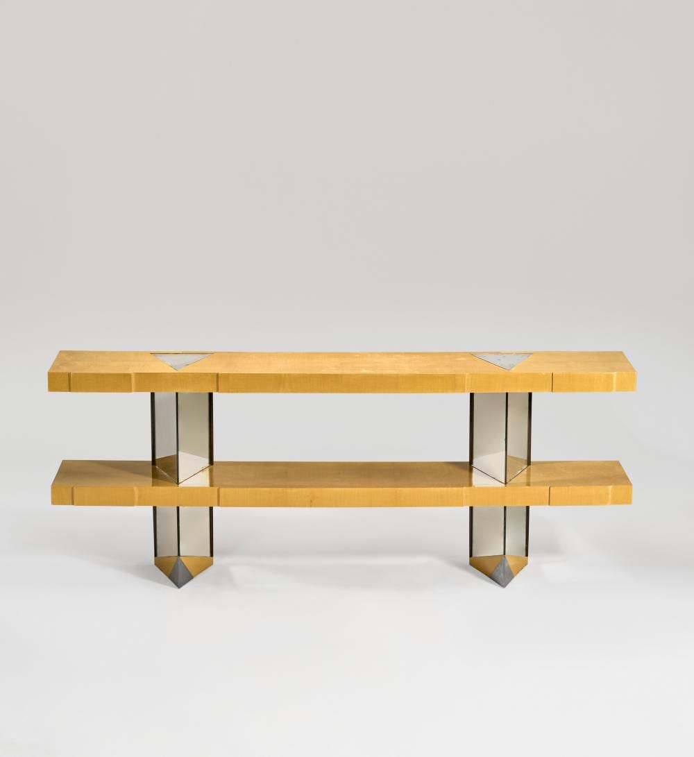 Pierre Legrain comparable auction result: pierre legrain 1889 1929 important and rare console for monsieur and ma