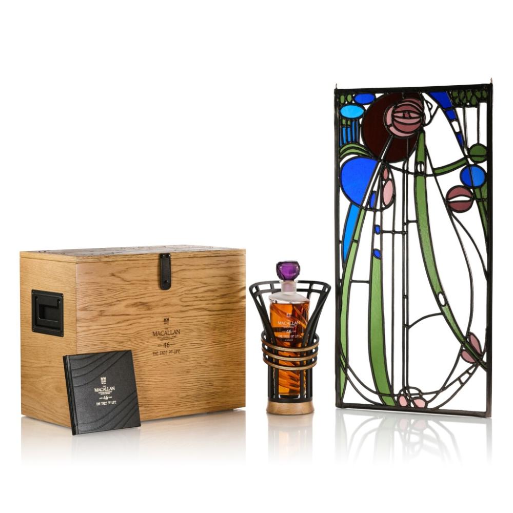 The Macallan Tree of Life 46 Year Old 46.2 abv 1979 (1 Bottle 70cl + 1 Stained Glass Artwork) sold by Sotheby's, lot 1 — auction record photograph