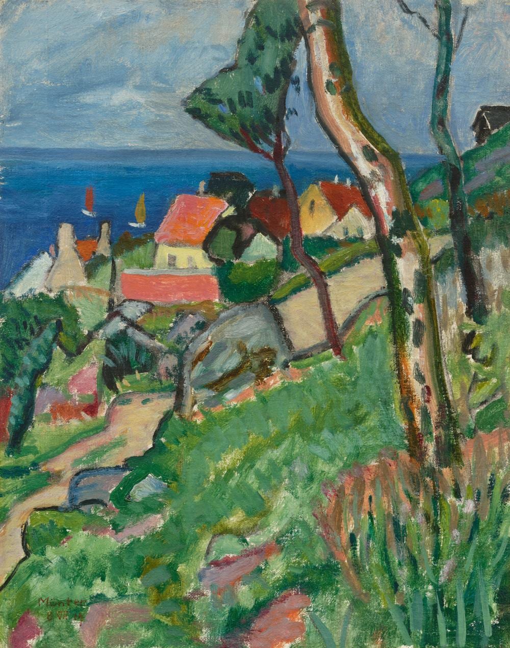 Gabriele Münter comparable auction result: gabriele m nter