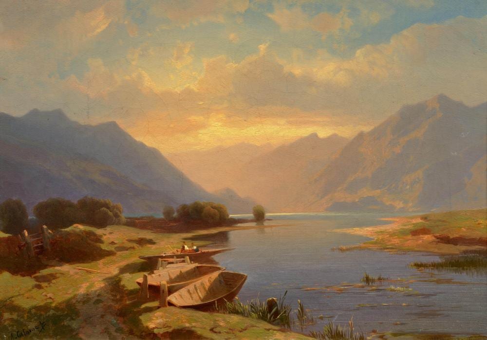 Alexandre Calame comparable auction result: alexandre calame