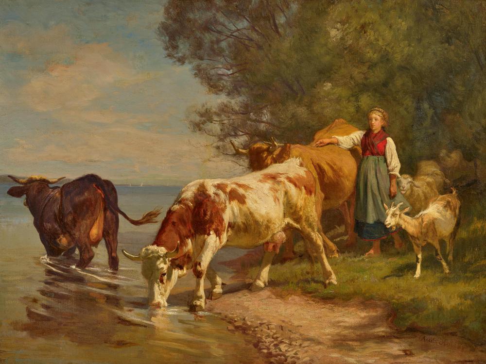 Rudolf Koller comparable auction result: rudolf koller