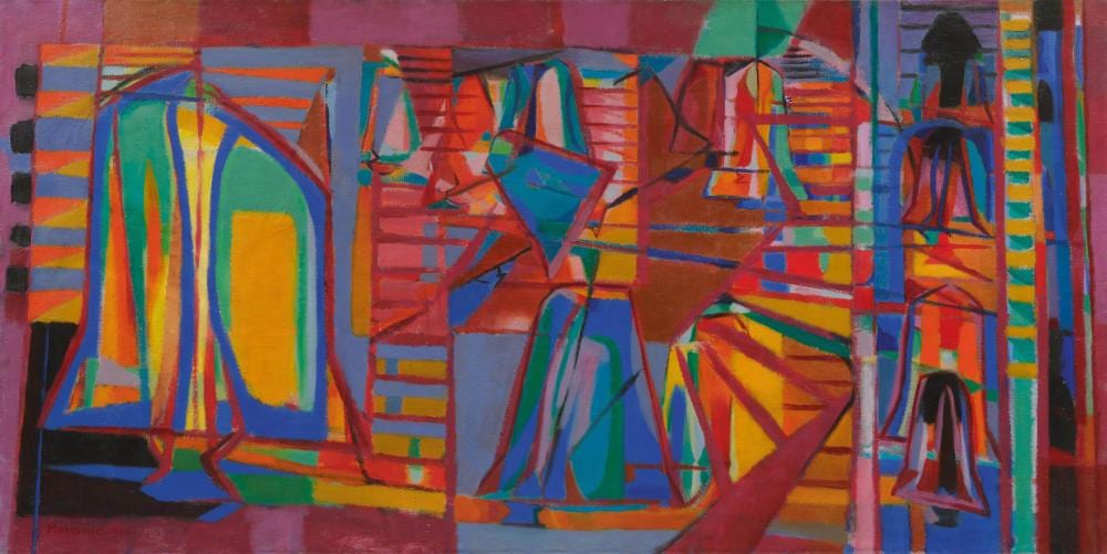 Alfred Manessier comparable auction result: alfred manessier