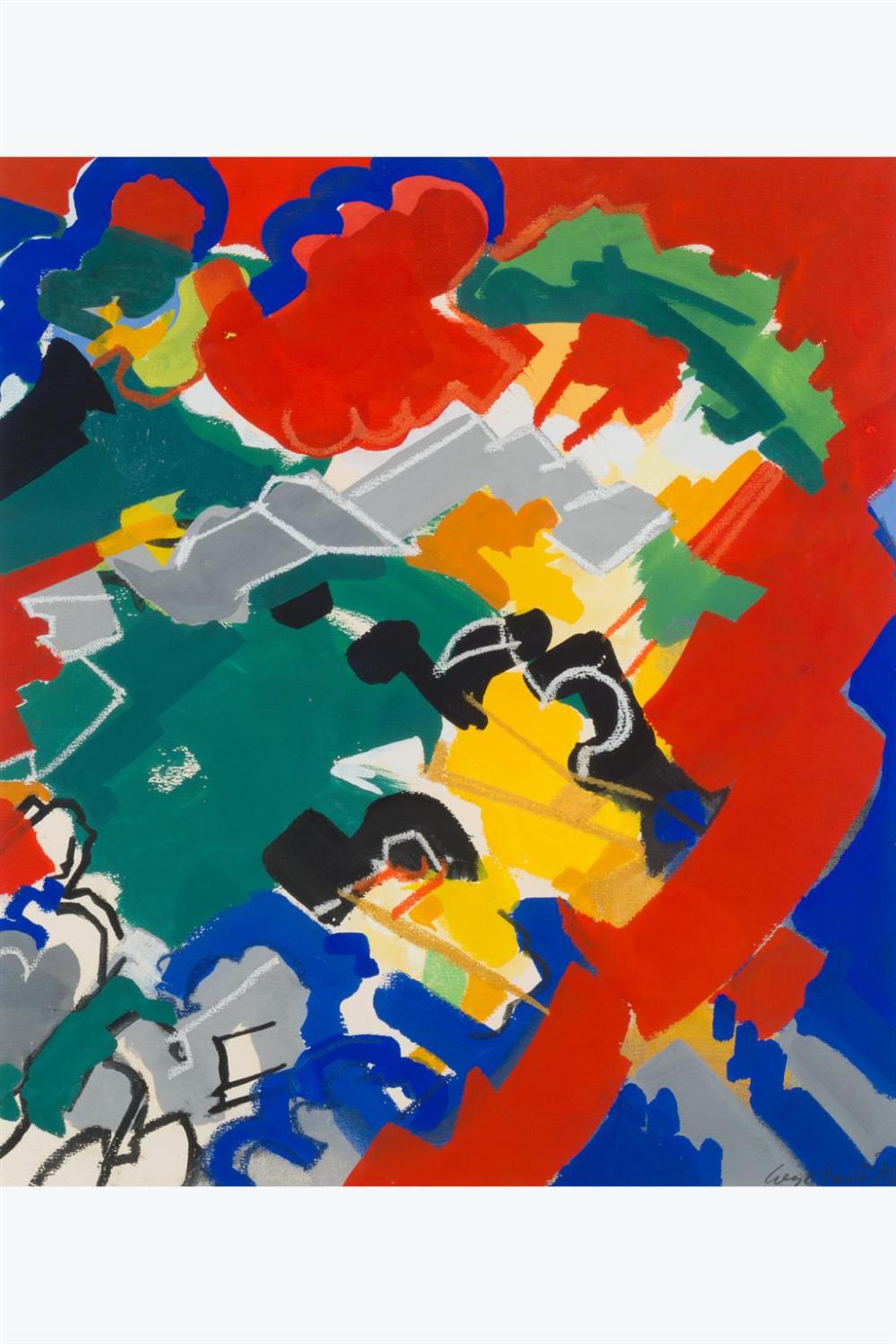 Maurice Wyckaert comparable auction result: maurice wyckaert 1923 1996 untitled 1972