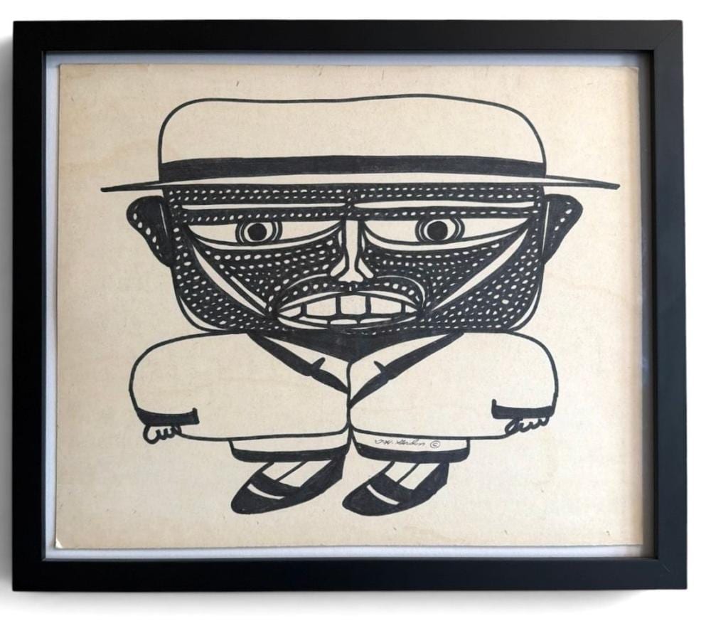 Ted Gordon comparable auction result: ted gordon american b 1924 drawing on paper