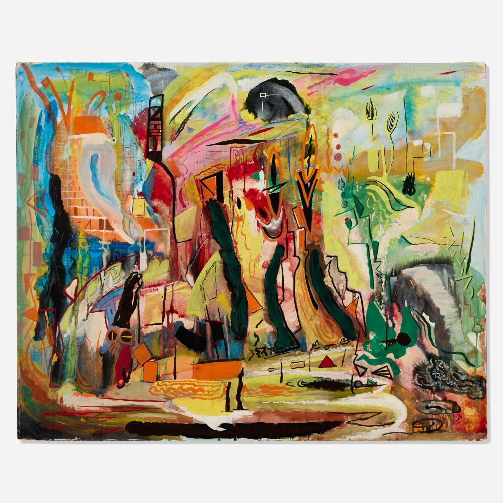 Joseph Meierhans comparable auction result: joseph meierhans untitled