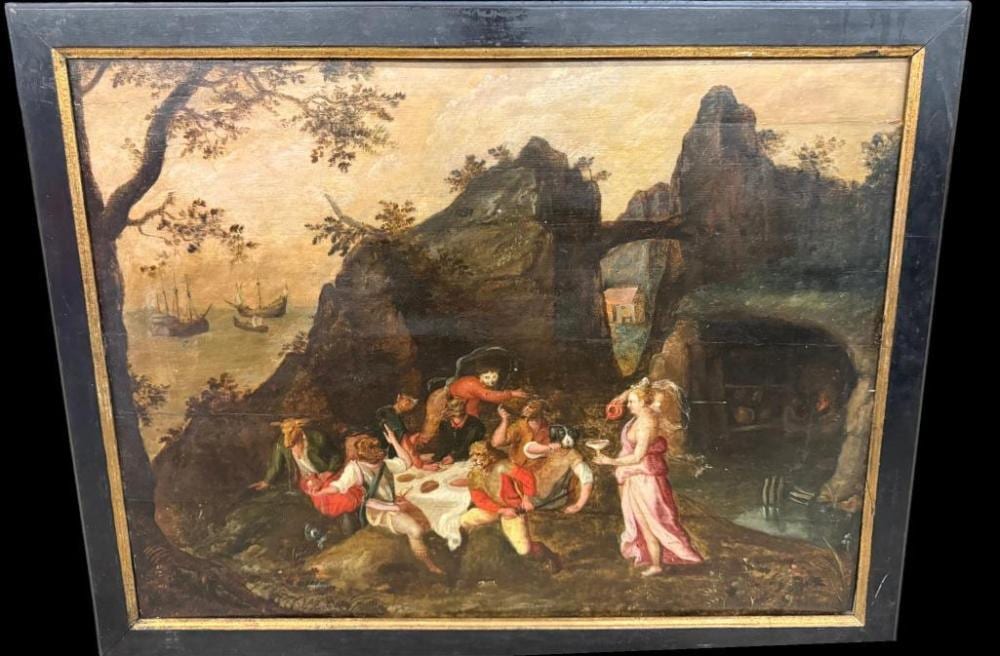 Gillis Mostaert comparable auction result: gillis mostaert the elder oil on panel