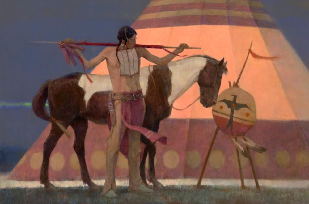 Kenneth Pauling Riley comparable auction result: kenneth pauling riley 1919 2015 evening breeze oil on canvas24 x 36