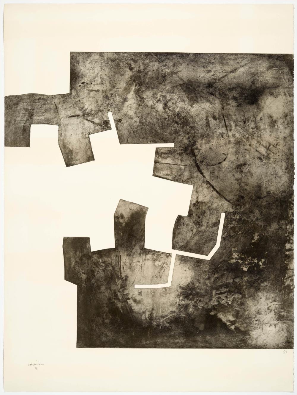 Eduardo Chillida comparable auction result: eduardo chillida