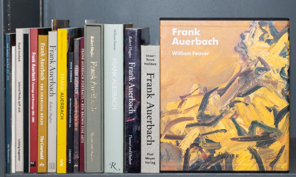 Frank Auerbach comparable auction result: frank auerbach 1931 2024 70 books and catalogues