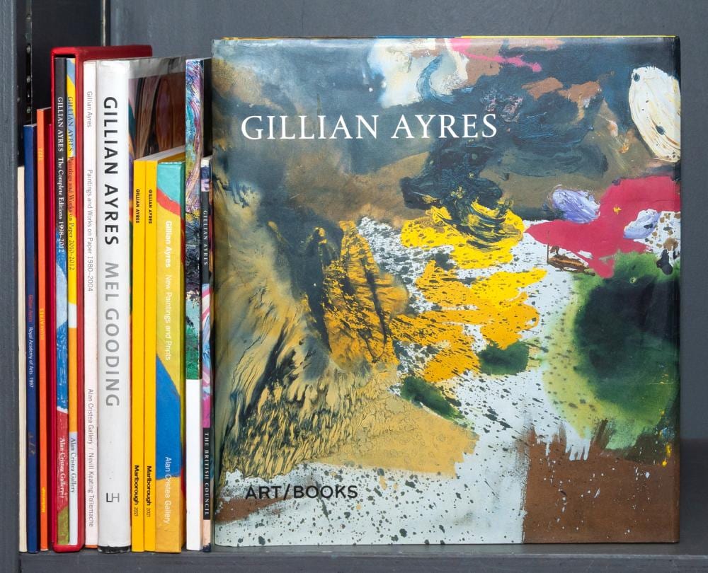 Gillian Ayres comparable auction result: gillian ayres 1930 2018 14 books and catalogues