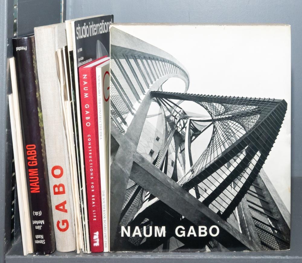 Naum Gabo comparable auction result: naum gabo 1980 1977 13 reference books and catalogues on the artist