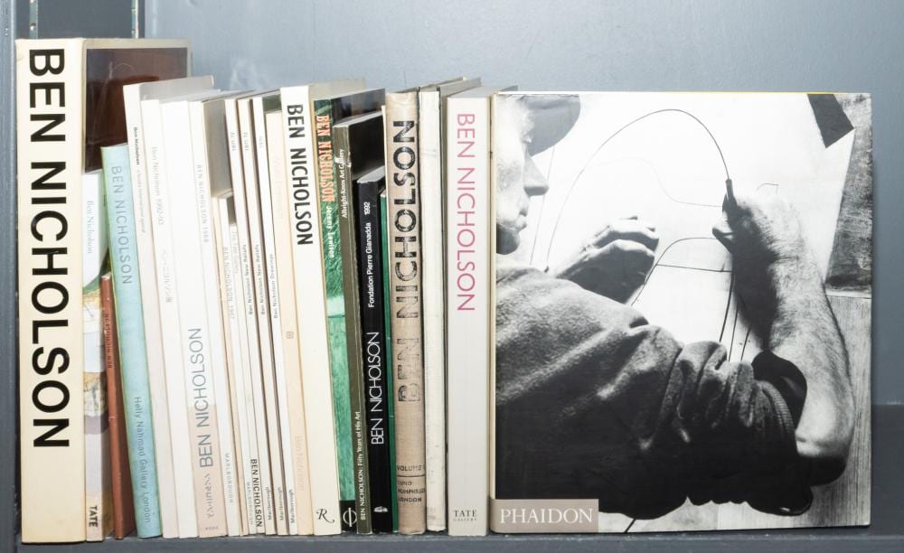 Ben Nicholson comparable auction result: ben nicholson 1894 1982 25 books and catalogues on the artist