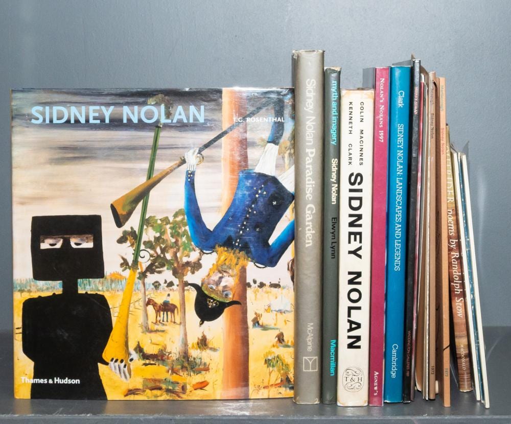 Sidney Robert Nolan comparable auction result: sidney nolan 1917 1992 17 books and catalogues on the artist