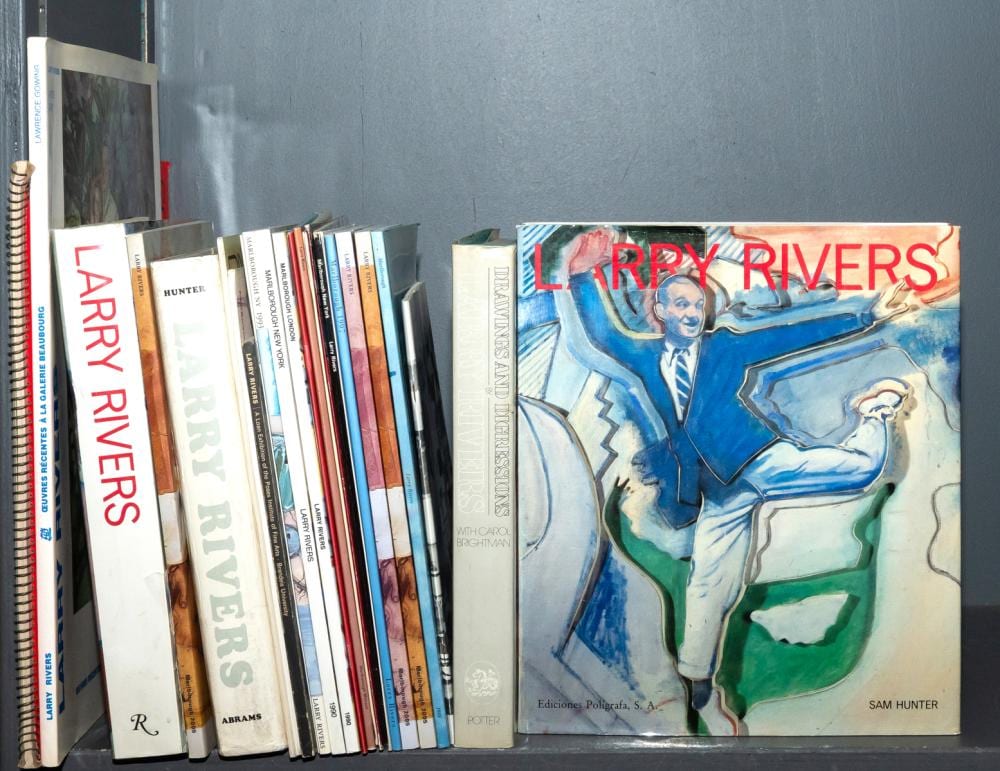 Larry Rivers comparable auction result: larry rivers 1923 2002 28 reference books and catalogues on the artist