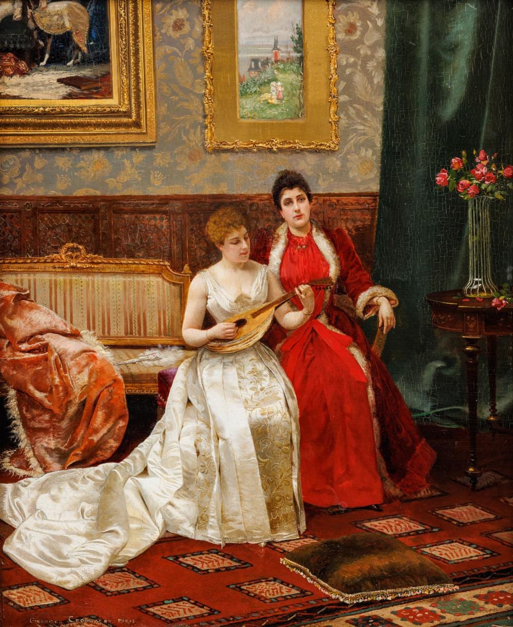 Georges Croegaert comparable auction result: georges croegaert 1848 1923