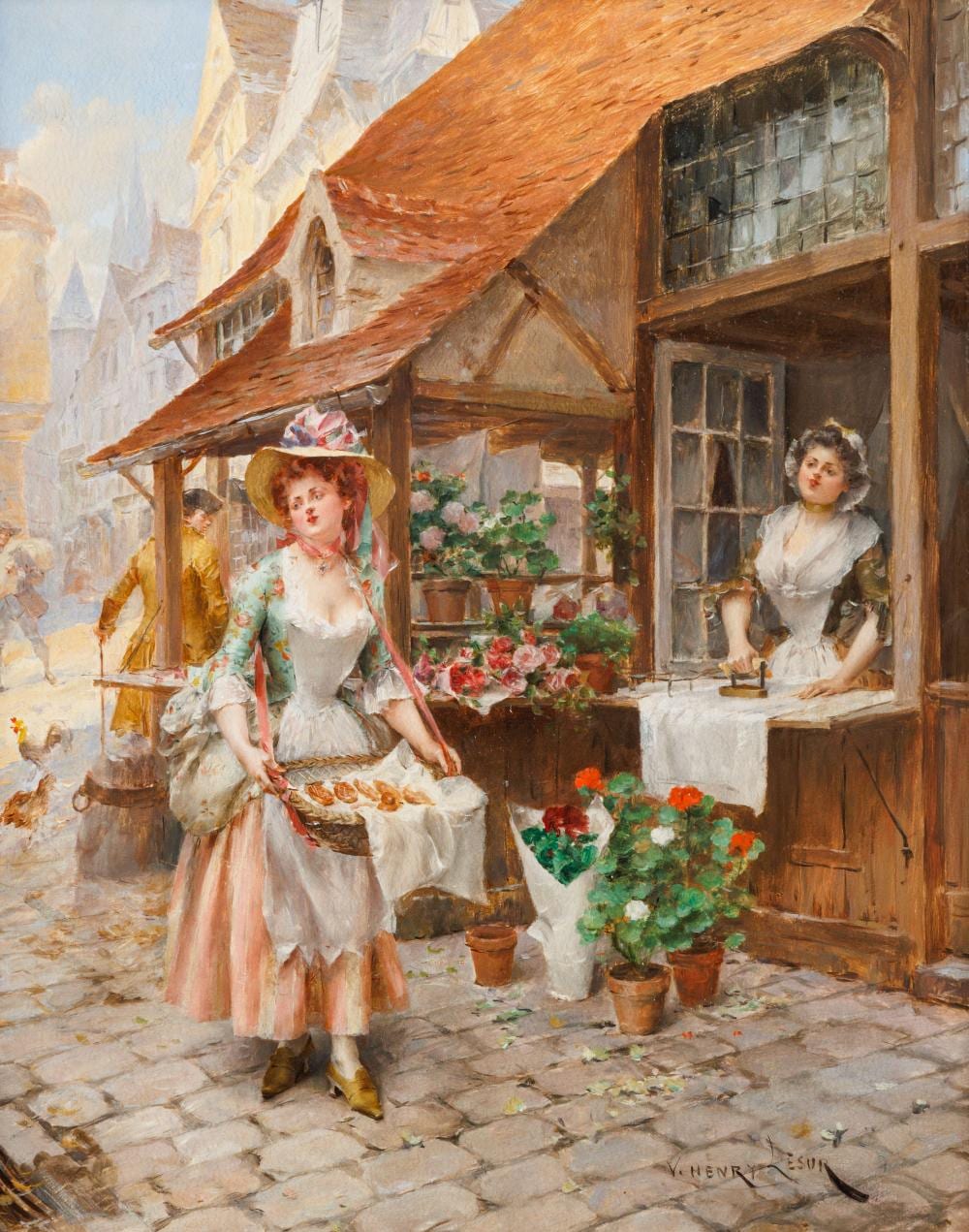 Henri Victor Lesur comparable auction result: henri victor lesur 1863 1900