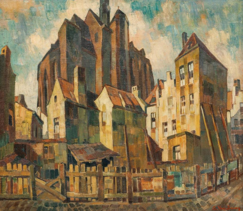 Edmond van Dooren comparable auction result: edmond van dooren 1895 1965