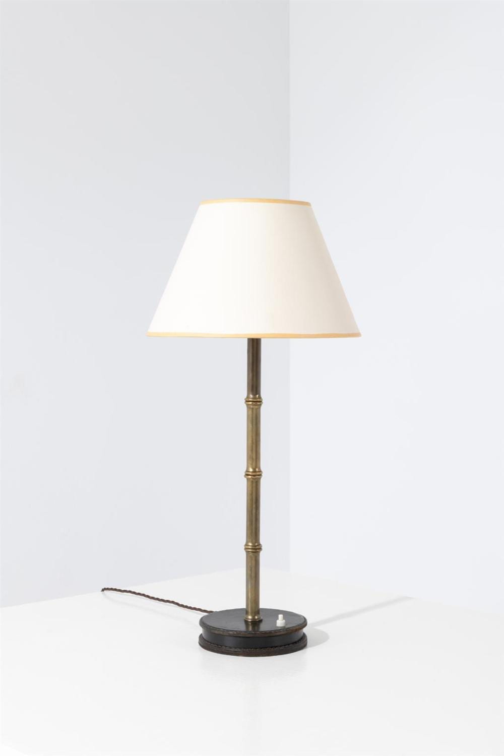 Jacques Adnet comparable auction result: jacques adnet 1918 1992 table lamp