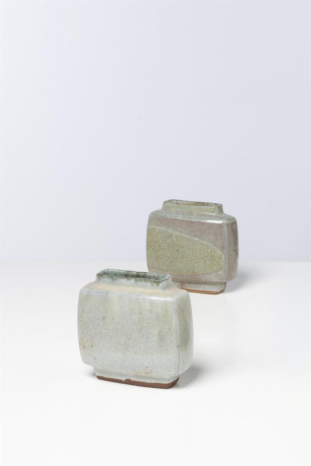 Pierre Culot comparable auction result: pierre culot 1938 2011 set of two vases citro n model