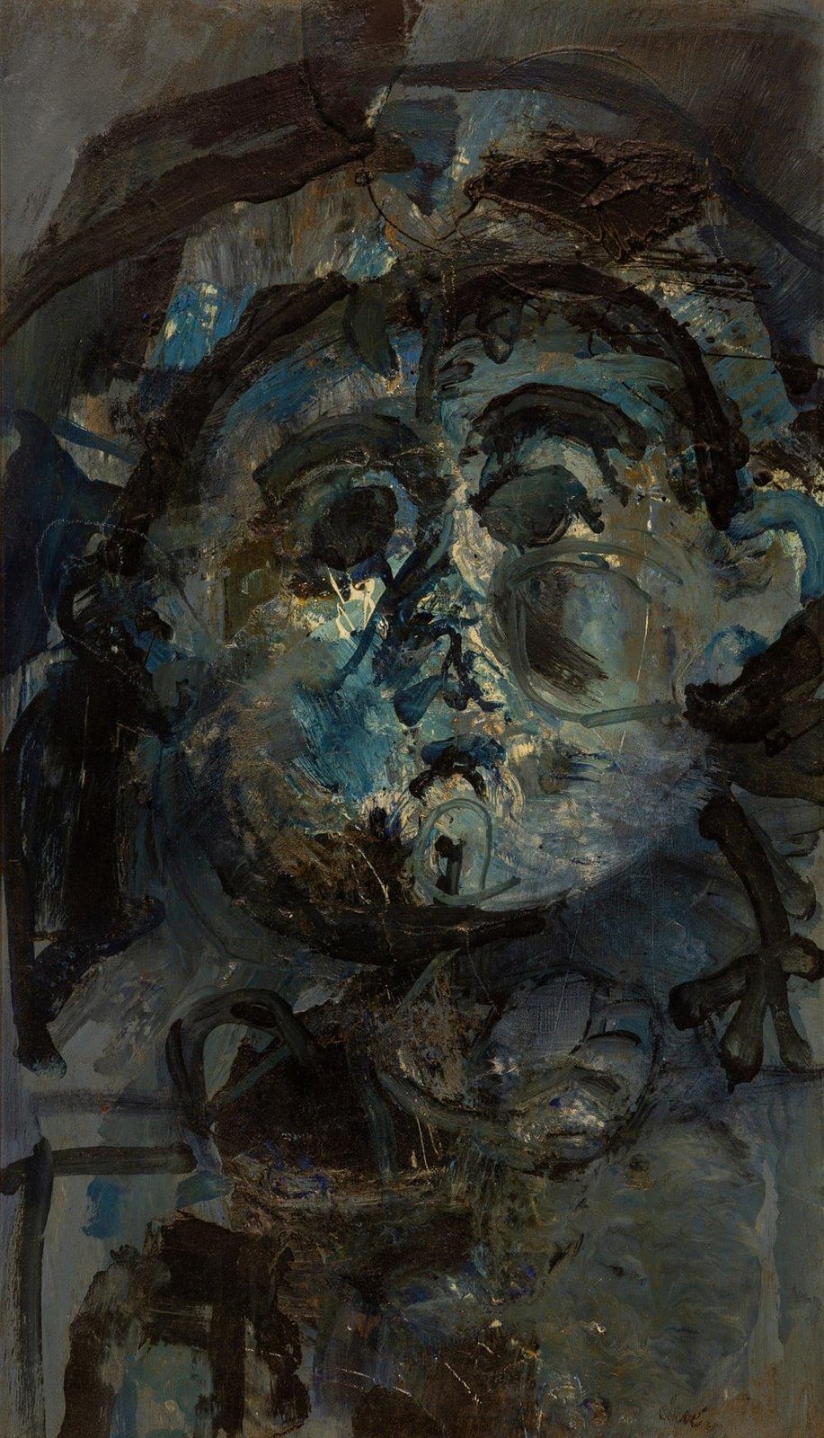Antoni Clavé comparable auction result: antoni clav barcelona 1913 saint tropez france 2005 child s head 1949 oil on paper glued to board signed in the lower right corner