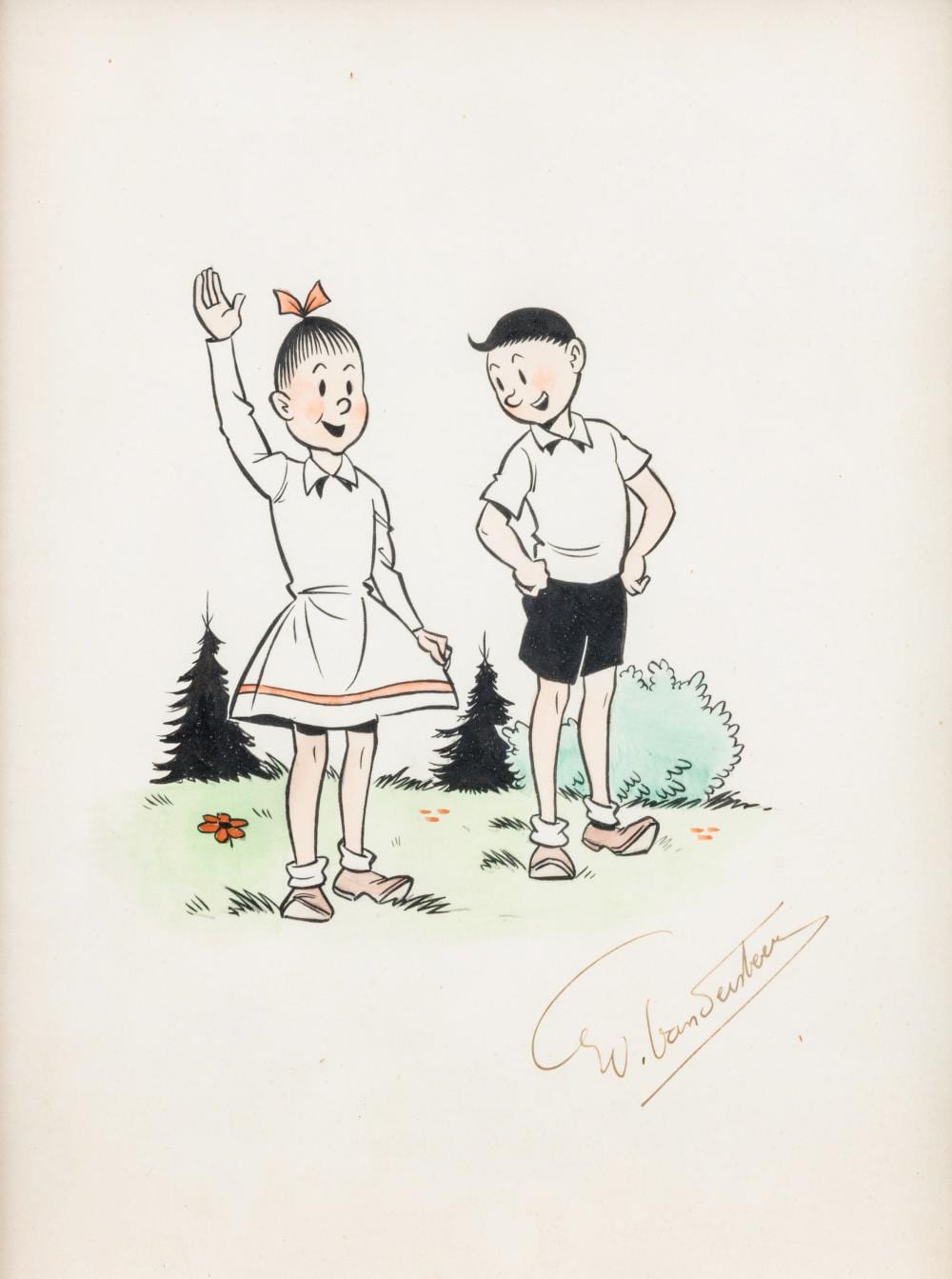 willy vandersteen 1913 1990 · Bernaerts Auctioneers · 2026-06-17 Willy Vandersteen comparable auction result: willy vandersteen 1913 1990