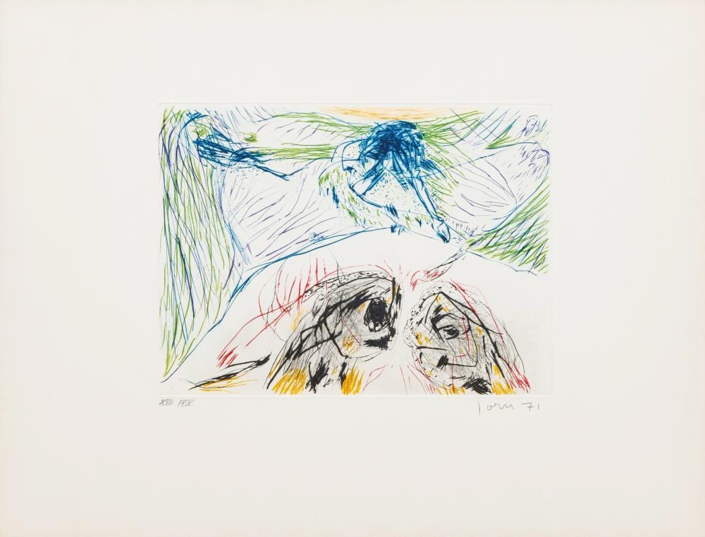 Asger Jorn comparable auction result: asger jorn 1914 1973