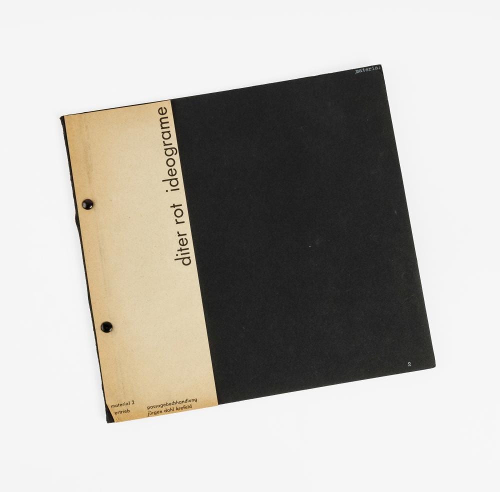 Diter Rot comparable auction result: diter rot ideograme material 2 vertrieb passagebuchhandlung j rgen dahl krefeld