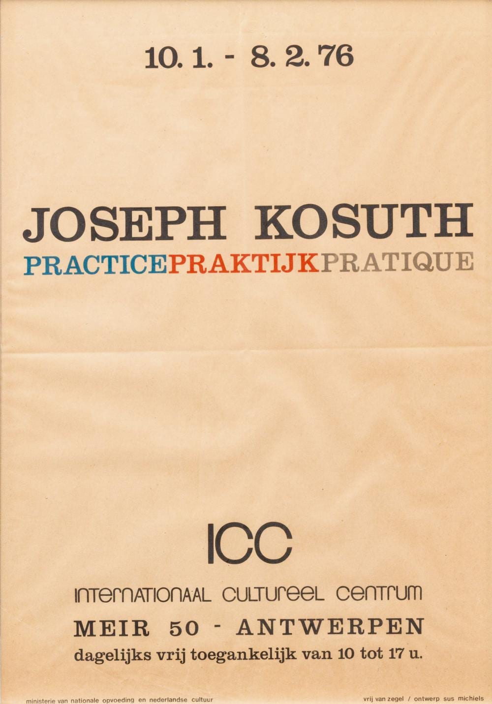 Joseph Kosuth comparable auction result: joseph kosuth 1945