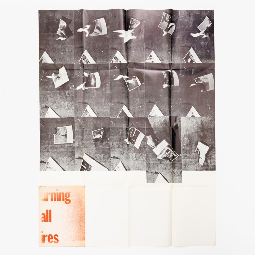 Bruce Nauman comparable auction result: bruce nauman burning small fires self published 1968