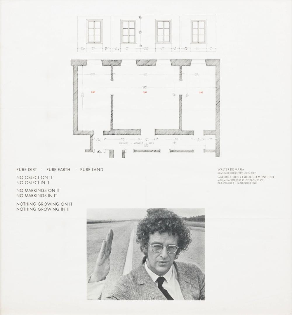 Walter De Maria comparable auction result: walter de maria 1935 2013