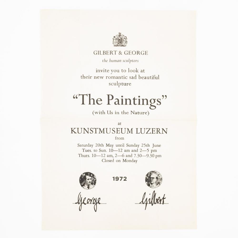 Gilbert & George comparable auction result: gilbert george 1942 1943
