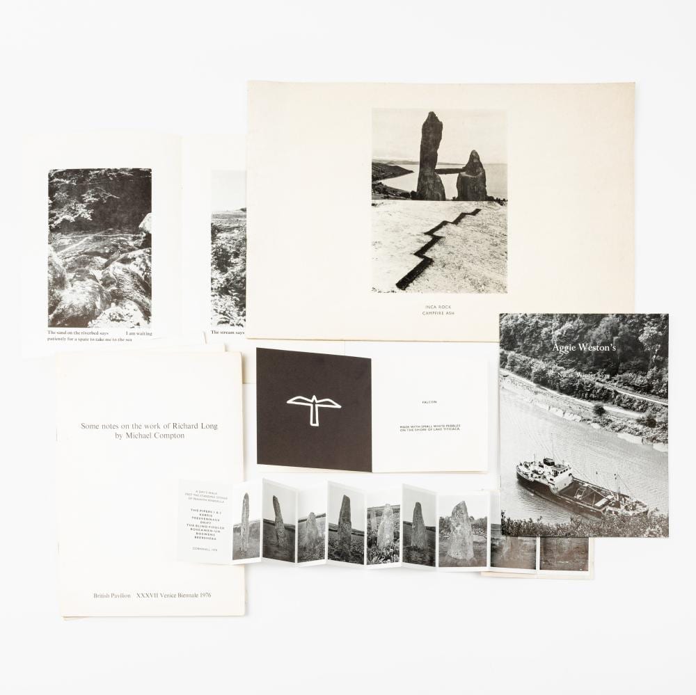 richard long a set of eight artist s books · Bernaerts Auctioneers · 2026-06-18 Richard Long comparable auction result: richard long a set of eight artist s books