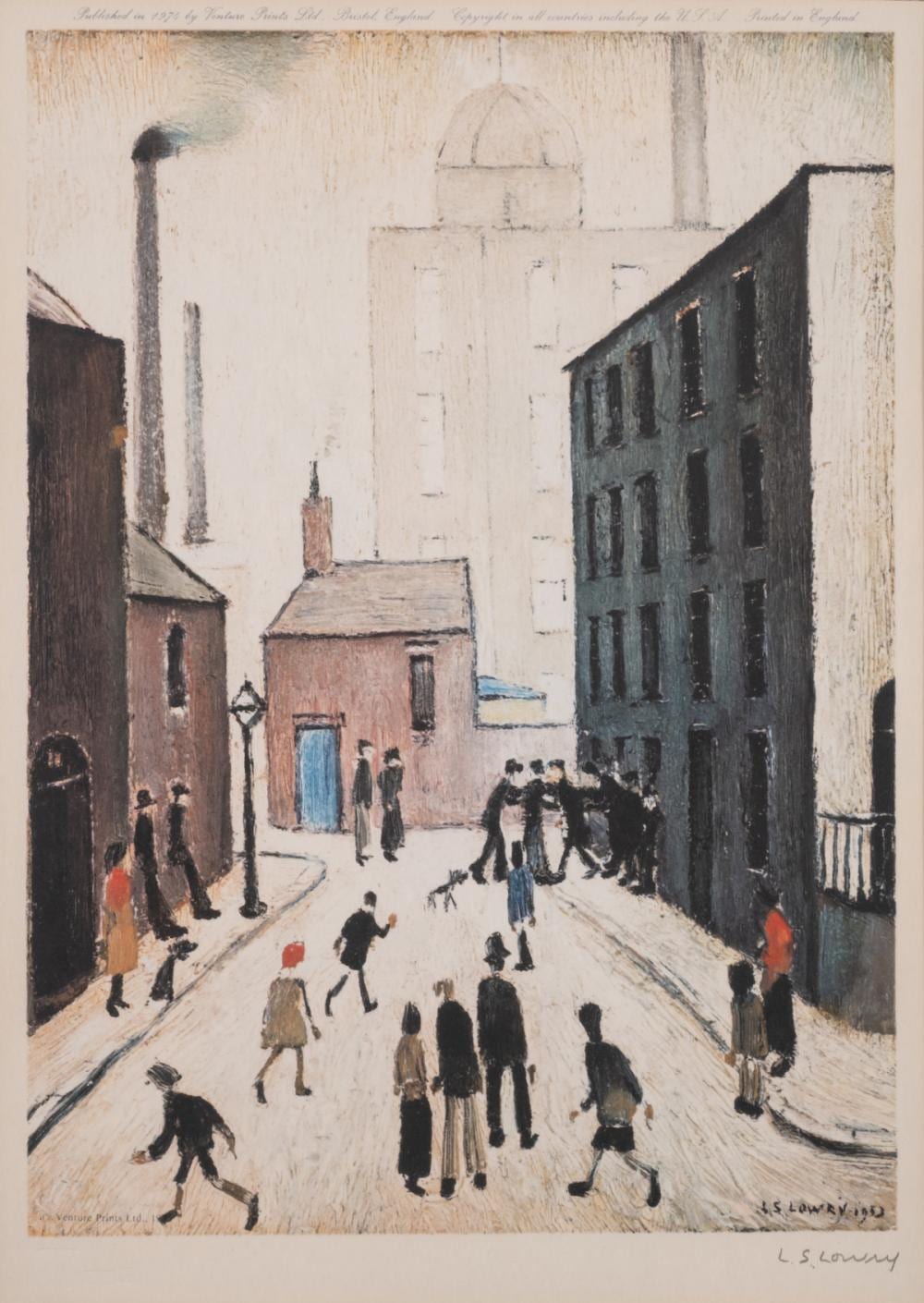 Laurence Stephen Lowry comparable auction result: laurence stephen lowry 1887 1976 industrial scene