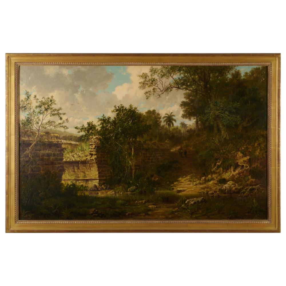 Esteban Chartrand comparable auction result: esteban chartrand 1840 1884 a cuban landscape