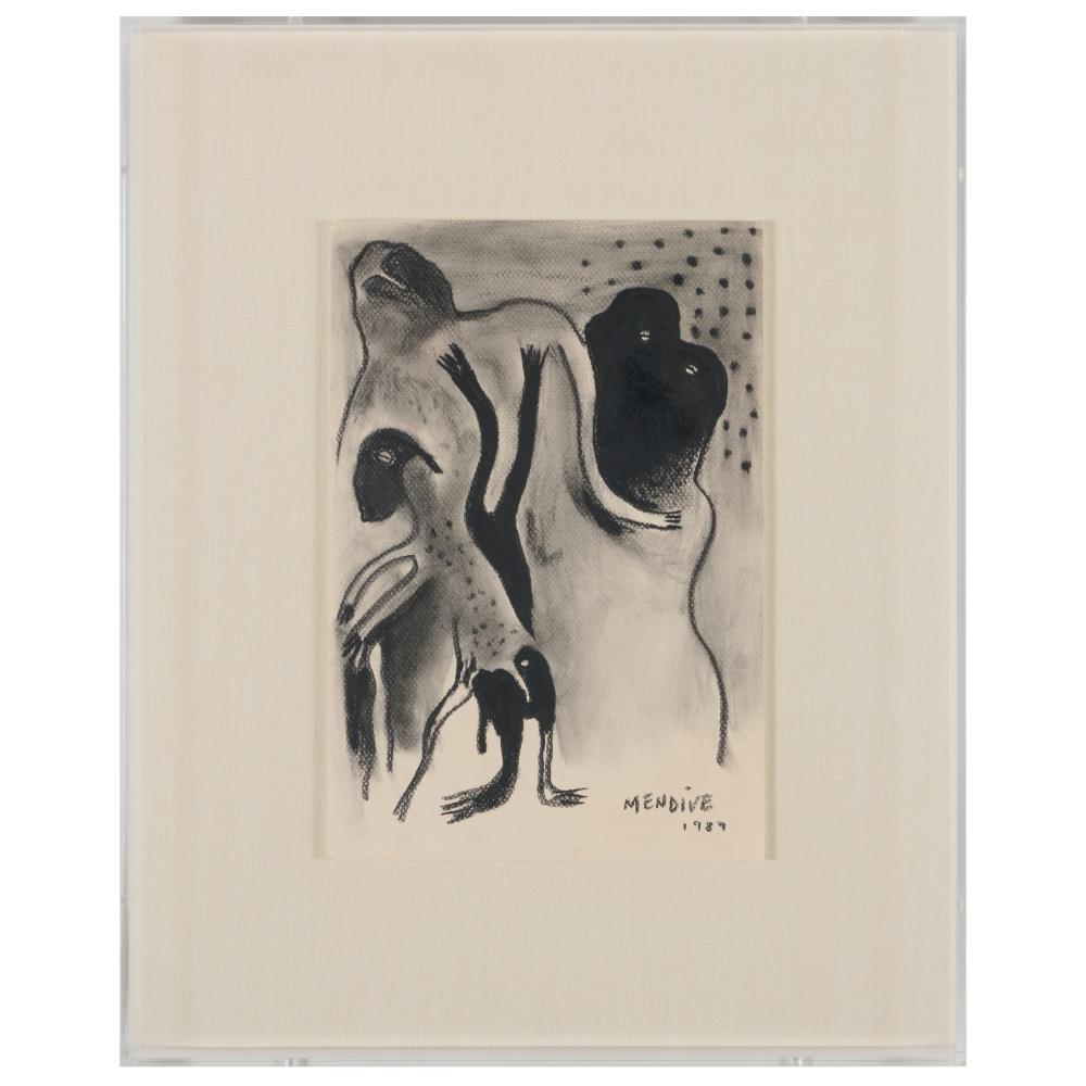 Manuel Mendive comparable auction result: manuel mendive b 1944 untitled