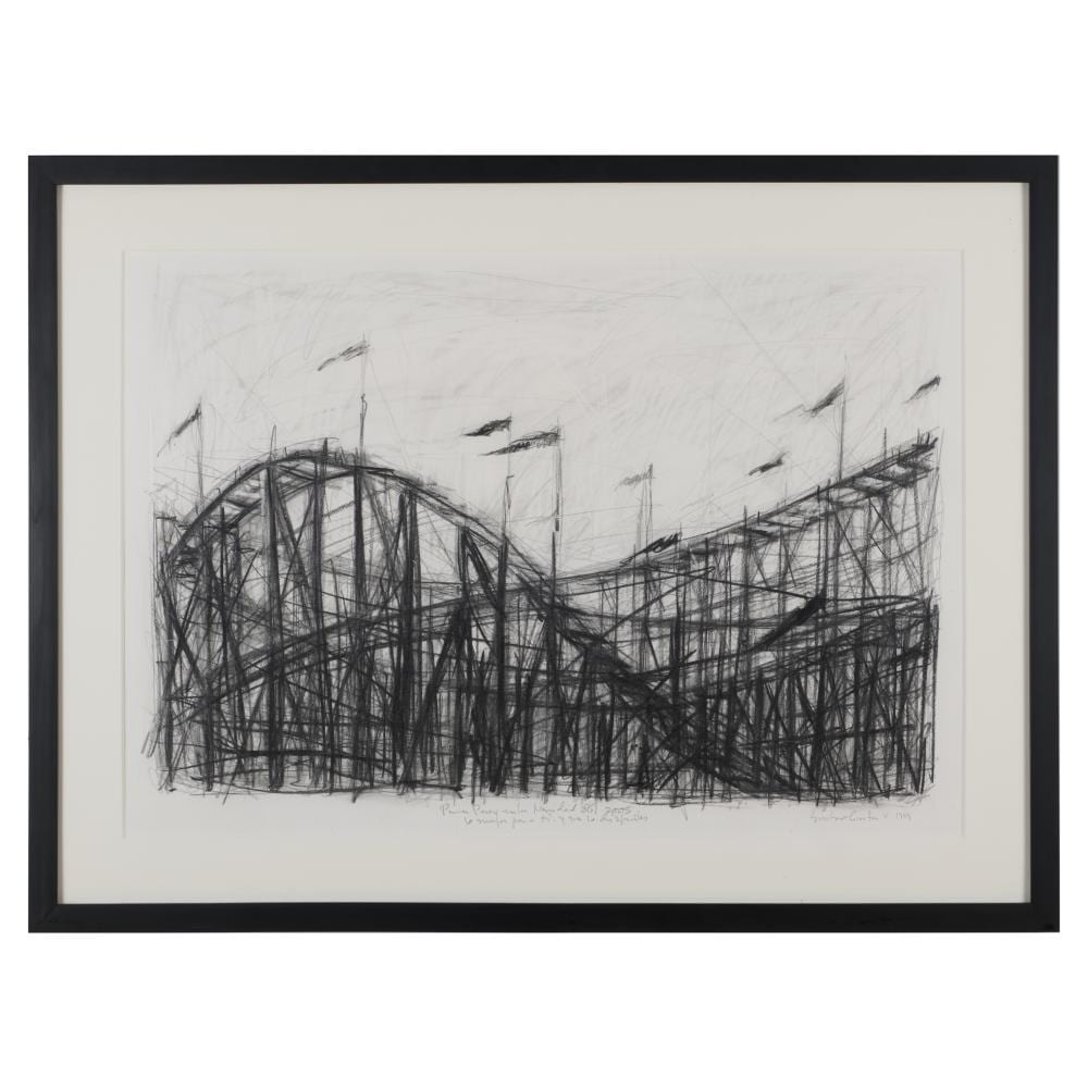 Gustavo Acosta comparable auction result: gustavo acosta b 1958 roller coaster