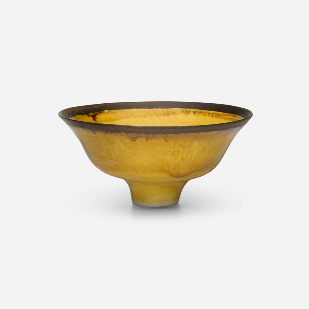 Lucie Rie comparable auction result: lucie rie bowl