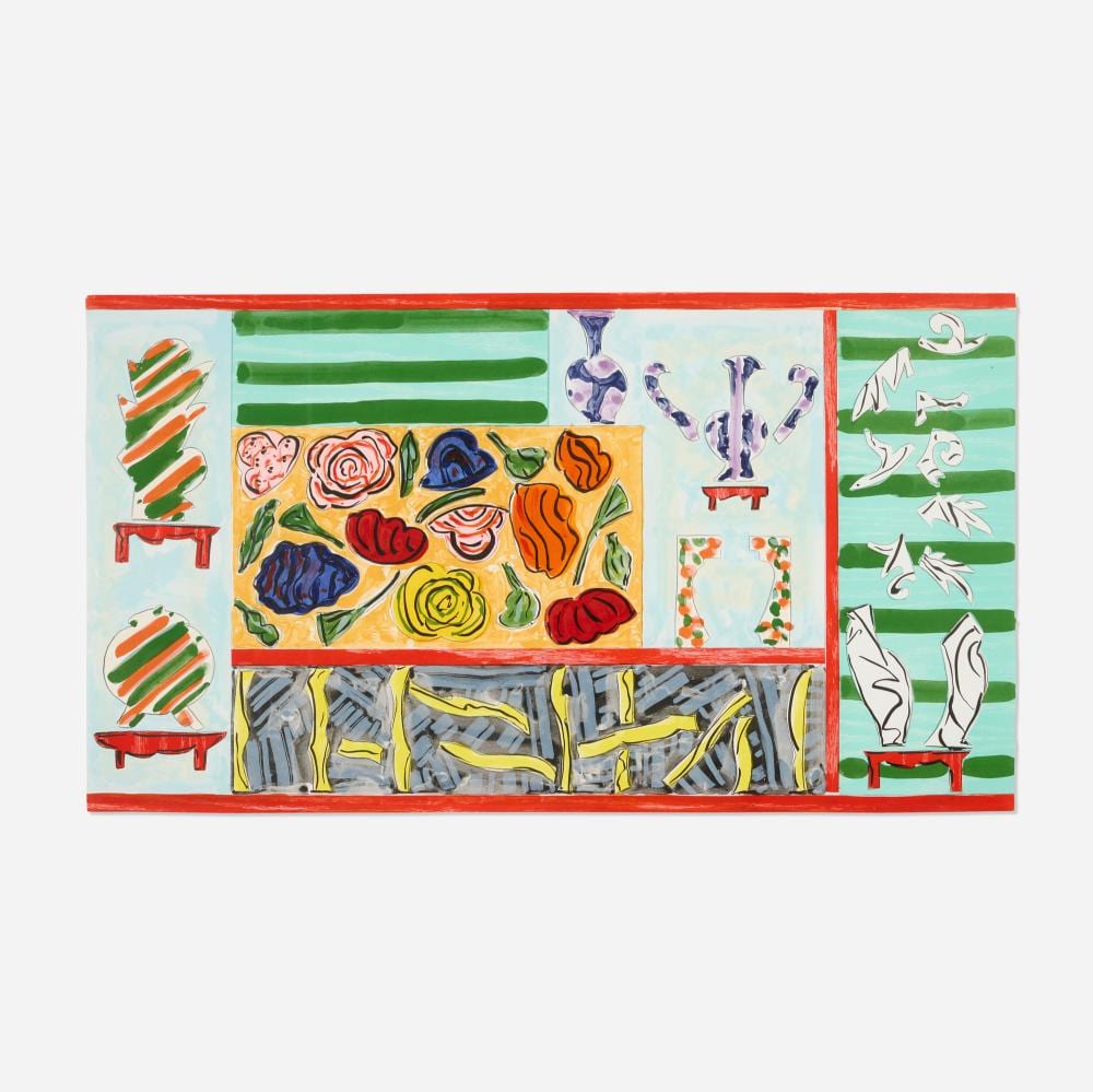 Betty Woodman comparable auction result: betty woodman chinese pleasures