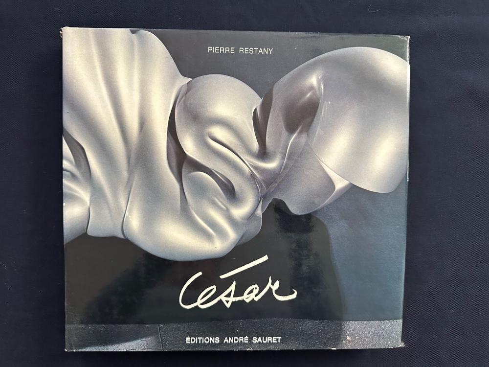 Cesar comparable auction result: cesar by pierre restany 1975