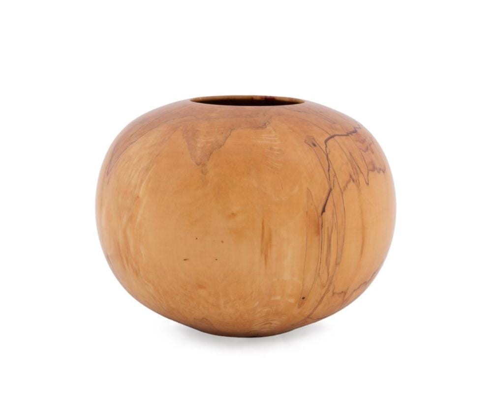 Ed Moulthrop comparable auction result: ed moulthrop ash leaf maple bowl 106852