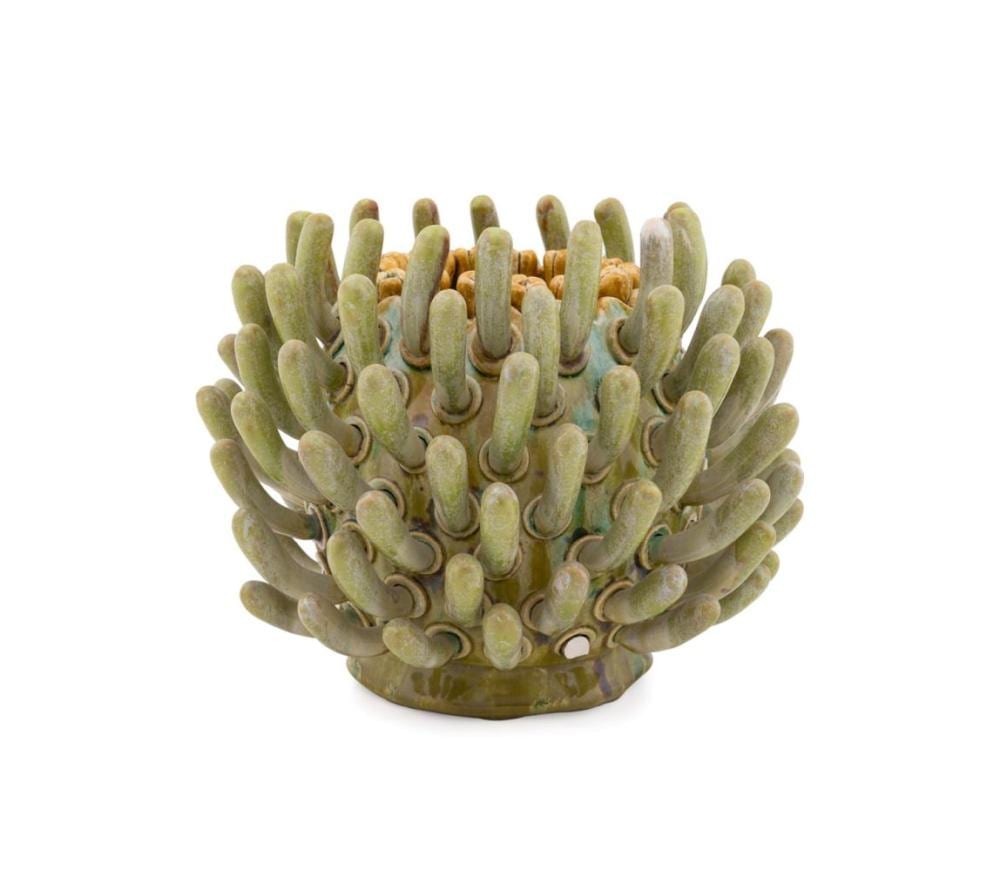 kate malone pottery clover flower vessel · Ahlers & Ogletree Inc. · 2026-06-17 Kate Malone comparable auction result: kate malone pottery clover flower vessel