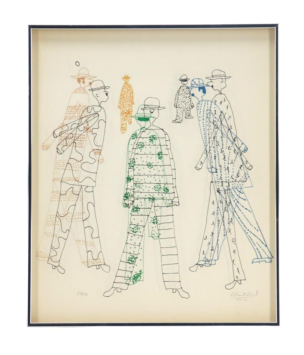 Robert Weil comparable auction result: robert weil born 1945 american lithograph