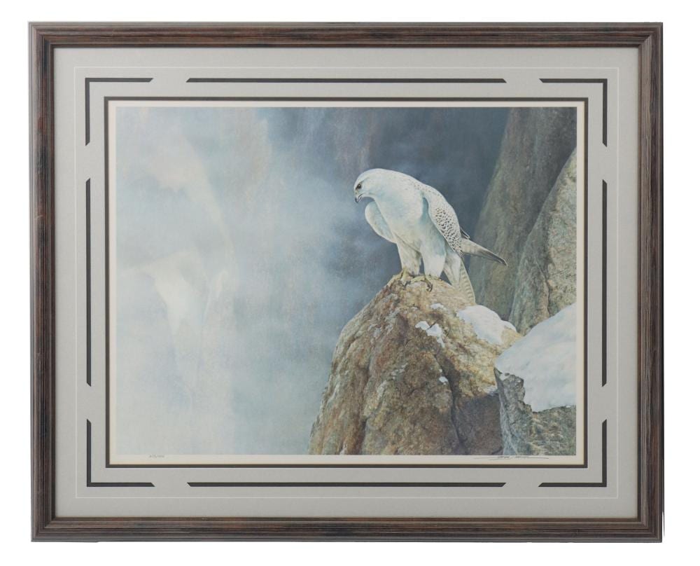Jorge Mayol comparable auction result: jorge mayol born 1948 argentinian bird print